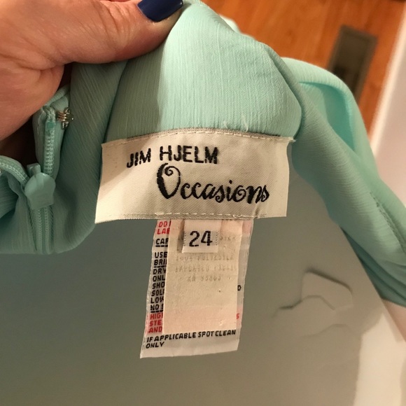 Jim helm occasions, strapless dress - Picture 4 of 4